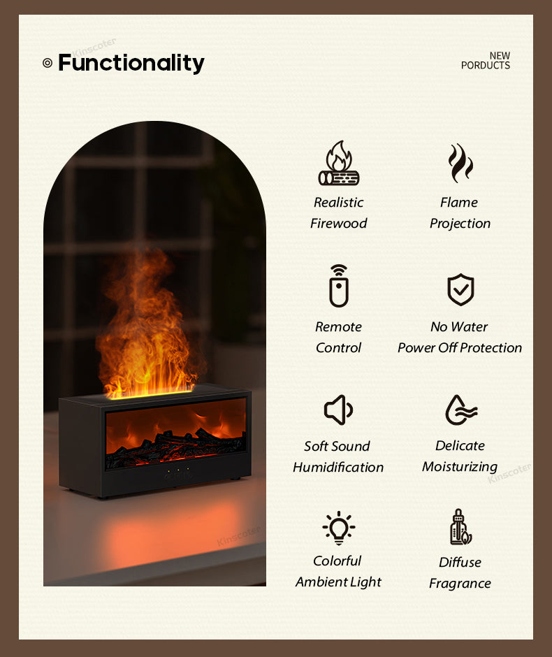 Zween™ HearthMist Flame Diffuser